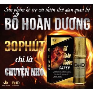 Alternative view of Chai Xịt Bổ Hoàn Dương Plus Supper , Chống Xuất Tinh Sớm - (Chai 5m)
