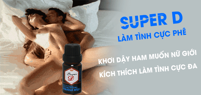 Super D Thuốc Kích Dục Cao Cấp Dạng Nước Cực Nhanh, Cực Mạnh Super D Thuốc Kích Dục Cao Cấp Dạng Nước Cực Nhanh, Cực Mạnh