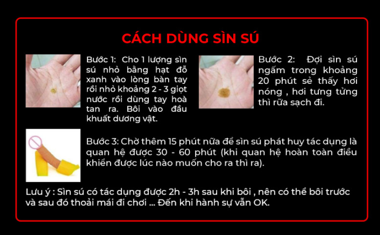 Sìn Sú Bột Đen - Kéo Dài Thời Gian Quan Hệ Nam Giới ( Gói 1 Gram) - Ảnh 2